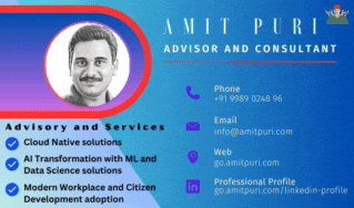 Amit Puri business card