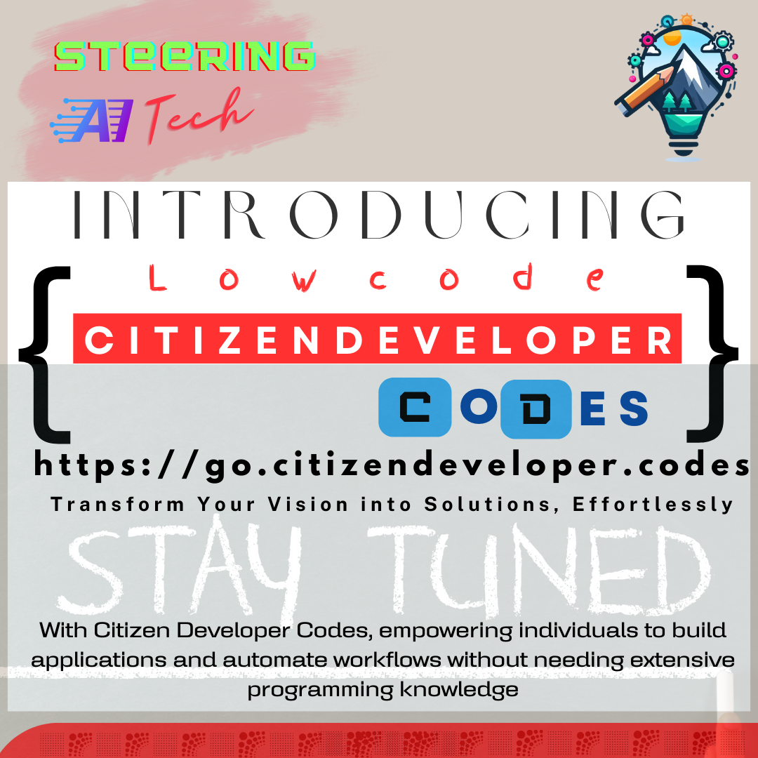Introducing Low code Citizen developer codes